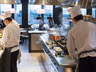 International five-star hotel kitchen design standards and precautions