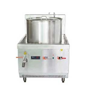 Electromagnetic single head soup oven