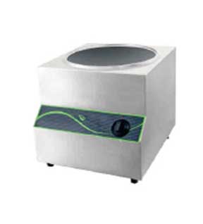 Stand table single end electromagnetic frying pan (5.0kw)